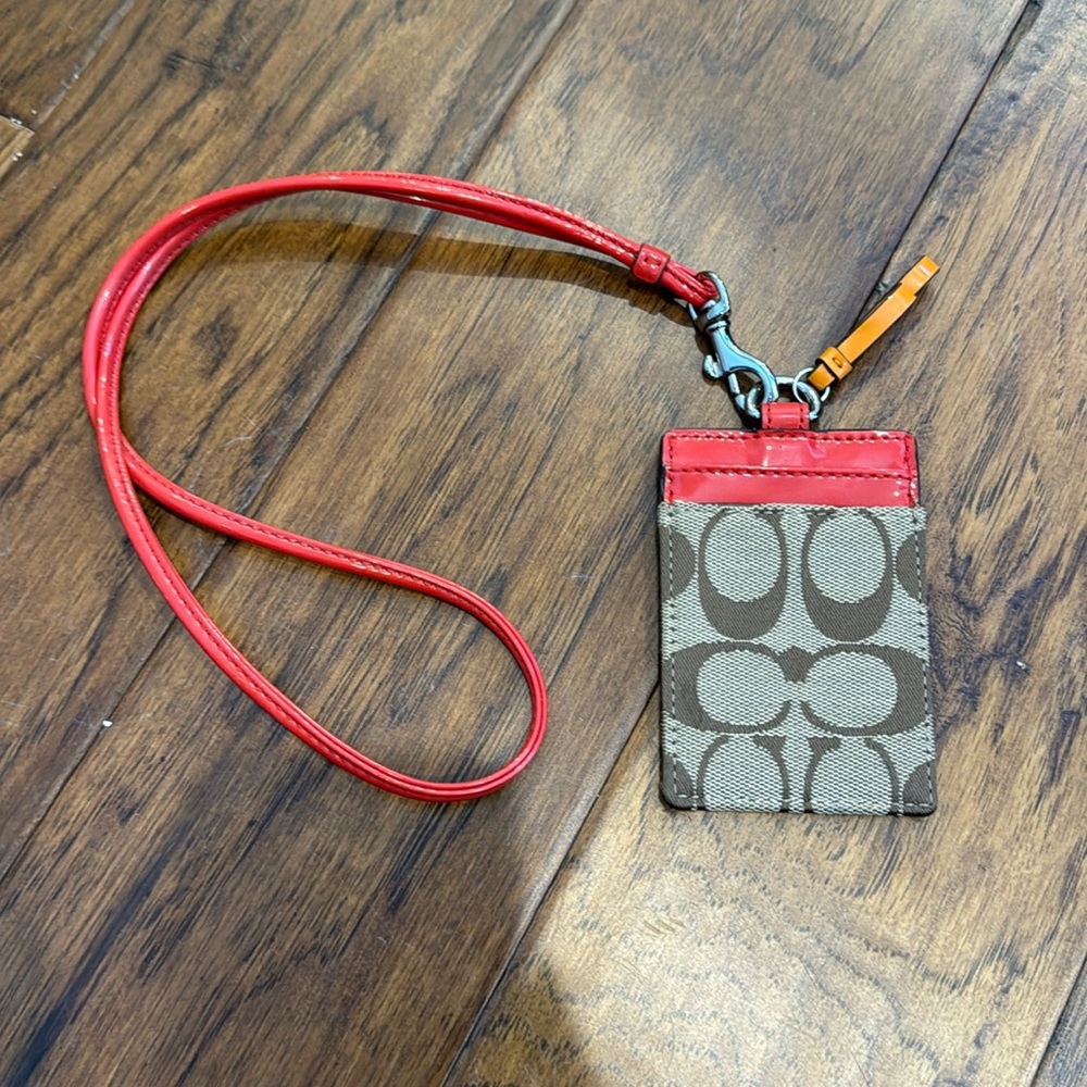 Coach card holder